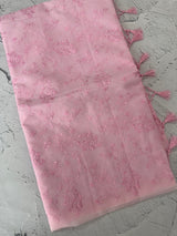 Netkota embriodery saree MSH263 PastelPink