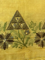 Soft silk cotton saree with embriodery MS8678