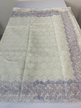 Phulkari NetKota embroidery saree - MSH987