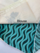 Silky kota applique work saree  MSK899