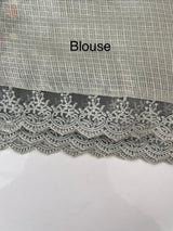 Silky kota embroidery saree MSK4359