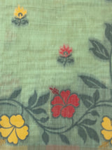 Jamdani silk Cotton Saree with thread work  MSJ787(2)
