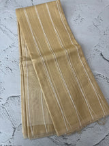Soft organza saree with thread lines and sequence work MOS868(22)