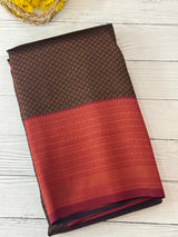 Brocade semi silk saree MS67443
