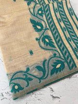 Jamdani silk Cotton Saree with thread weaving MSJ788