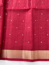 Tussar mix Semi silk saree with small buttas MSS8930