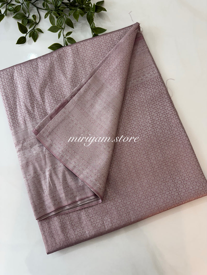 Pastel soft silk Saree - MKP935 NudeMauve