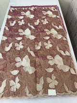 Organza saree with thread work- MC318