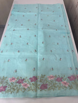 Netkota embriodery saree MS1494 LightBlue