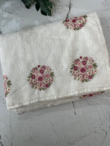 Phulkari NetKota Embroidery saree - MS6006