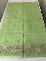 Netkota embriodery saree MS1494 LightGreen
