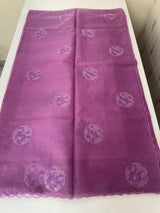 Organza saree with embroidery - MSH375 Vadamalli