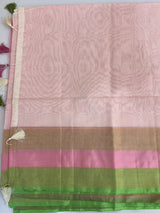 Onam special Semi silk saree with blouse- MSF567 (3)