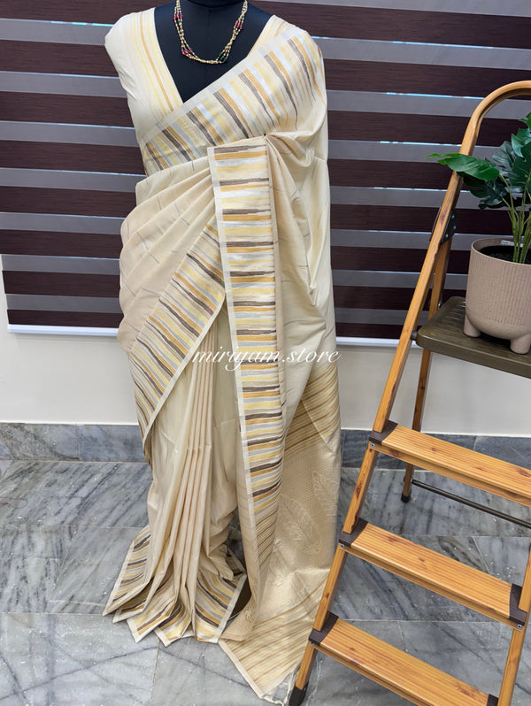 Raw silk saree MRS124