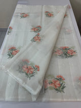 Silky kota embroidery saree MSK654