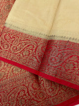 Semi silk saree with blouse MBS7855
