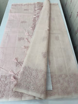 Premium NetKota saree with Hand Chikankari work  MSH246