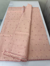 Silky kota applique work saree MSK15039