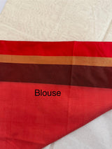 Onam special Semi silk saree with blouse- MSF567 (2)