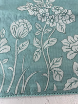 Soft kota silk saree with applique work MS15017