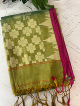 Dual tone Tissue silk saree MTS644 (11)