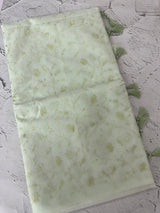 Netkota embriodery saree MSH263 PastelGreen