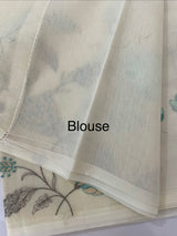 Lightweight Kota Supernet saree with embroidery MS143