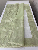 Semi organza saree with thread work - MSH910