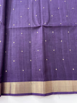 Tussar mix Semi silk saree with small buttas MSS8930