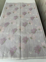 Netkota embriodery saree MS1496 Lavender