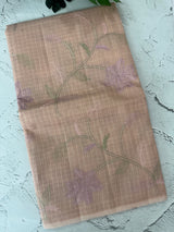 Netkota embriodery saree MS1496 DustyPeach