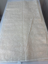 Kota cotton silk embriodery saree MS1455- Pastel Pale Peach