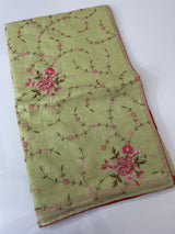 Silky kota embroidery saree MSK4356