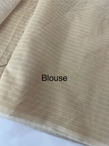 Netkota embriodery saree MS1496 Chiku