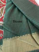 Semi silk saree with zari border MS99789