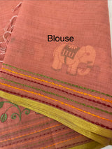 Cotton silk Saree with embroidery MSJ7666