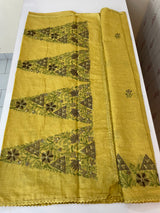 Soft silk cotton saree with embriodery MS8678