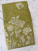 Soft kota silk saree with applique work MS15017