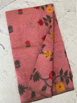 Jamdani silk Cotton Saree with thread work  MSJ787