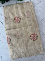 Premium Soft kota silk saree with embroidery MSS679 (1)