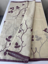 Pure Soft kota silk saree with digital prints  MS19065