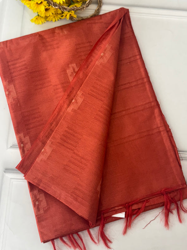 Semi tussar saree MS871