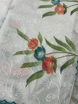 NetkKota saree with handpainting and embroidery MS7833