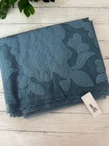 Semi organza saree with appliqué work - MSH906 MidnightBlue(1)