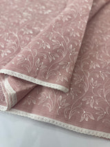 Kota embriodery saree MS1455 - PastelPink