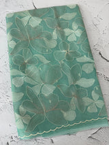 Semi organza saree with thread work - MSH910