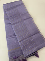 Semi silk saree with zari weaving  MSG6161 Lavender