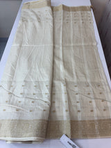 Soft silk saree with zari buttas MS8144