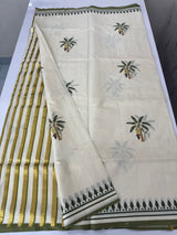 Kerala cotton saree - ‘’Nenthra”