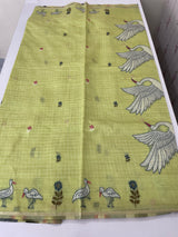 Jamdani silk Cotton Saree with thread work  MSJ790